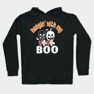 Hangin' with My Boo: Spooky-Cute Merch for Every Occasion! Hoodie